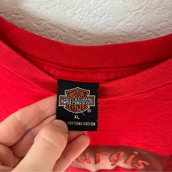 Harley Davidson Sturgis 2002 Men's XL Biker T-shirt - Picture 3 of 9